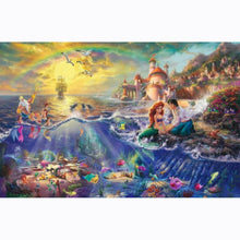 Lade das Bild in den Galerie-Viewer, Schönheit Fisch Märchen - voller quadratischer Diamant - 50x40cm