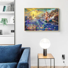 Lade das Bild in den Galerie-Viewer, Schönheit Fisch Märchen - voller quadratischer Diamant - 50x40cm
