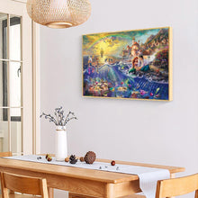 Lade das Bild in den Galerie-Viewer, Schönheit Fisch Märchen - voller quadratischer Diamant - 50x40cm