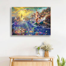 Lade das Bild in den Galerie-Viewer, Schönheit Fisch Märchen - voller quadratischer Diamant - 50x40cm