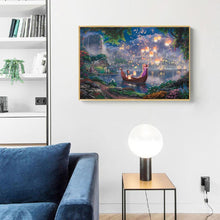 Lade das Bild in den Galerie-Viewer, Fantasy-Laterne - voller quadratischer Diamant - 50x40cm