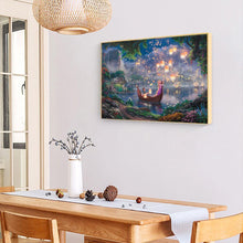 Lade das Bild in den Galerie-Viewer, Fantasy-Laterne - voller quadratischer Diamant - 50x40cm