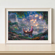 Lade das Bild in den Galerie-Viewer, Fantasy-Laterne - voller quadratischer Diamant - 50x40cm