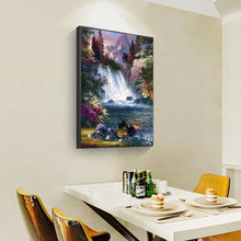 Lade das Bild in den Galerie-Viewer, Wasserfall - voller quadratischer Diamant - 40x50cm