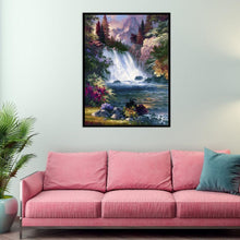 Lade das Bild in den Galerie-Viewer, Wasserfall - voller quadratischer Diamant - 40x50cm