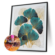 Lade das Bild in den Galerie-Viewer, Grüne Blätter Ornamente - voller quadratischer Diamant - 40x50cm