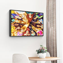 Lade das Bild in den Galerie-Viewer, Prinzessin - voller quadratischer Diamant - 50x40cm