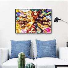 Lade das Bild in den Galerie-Viewer, Prinzessin - voller quadratischer Diamant - 50x40cm