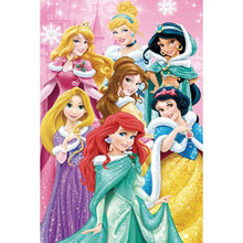 Lade das Bild in den Galerie-Viewer, Kreuz-Ctitch Prinzessin - voller quadratischer Diamant - 40x50cm