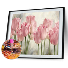 Lade das Bild in den Galerie-Viewer, Blume - voller quadratischer Diamant - 50x40cm