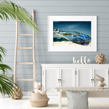 Lade das Bild in den Galerie-Viewer, Flaschenlandschaft - voller quadratischer Diamant - 50x40cm