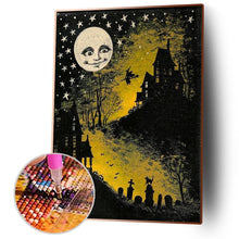 Lade das Bild in den Galerie-Viewer, Halloween - voller runder Diamant - 30x40cm