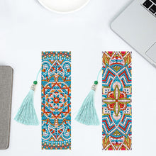 Lade das Bild in den Galerie-Viewer, 2pcs Mandala-DIY Diamond Painting Lesezeichen