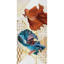 Lade das Bild in den Galerie-Viewer, Fisch - voller runder Diamant - 50x100cm