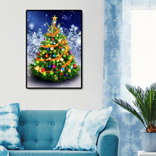 Lade das Bild in den Galerie-Viewer, Weihnachtsbaum - voller quadratischer Diamant - 40x50cm