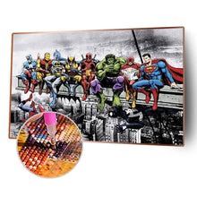 Lade das Bild in den Galerie-Viewer, Anime Held - voller quadratischer Diamant - 50x40cm