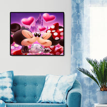 Lade das Bild in den Galerie-Viewer, Cartoon Maus - voller quadratischer Diamant - 50x40cm
