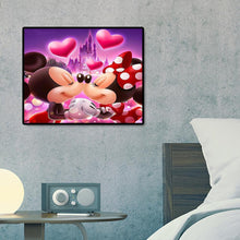 Lade das Bild in den Galerie-Viewer, Cartoon Maus - voller quadratischer Diamant - 50x40cm