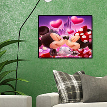 Lade das Bild in den Galerie-Viewer, Cartoon Maus - voller quadratischer Diamant - 50x40cm