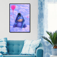 Lade das Bild in den Galerie-Viewer, Esel für - voller quadratischer Diamant - 40x50cm