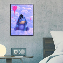 Lade das Bild in den Galerie-Viewer, Esel für - voller quadratischer Diamant - 40x50cm
