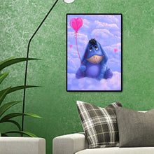 Lade das Bild in den Galerie-Viewer, Esel für - voller quadratischer Diamant - 40x50cm