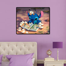 Lade das Bild in den Galerie-Viewer, Cartoon Alien Hund - voller quadratischer Diamant - 50x40cm