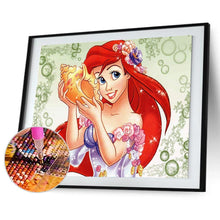 Lade das Bild in den Galerie-Viewer, Schönheit - voller runder Diamant - 40x30cm