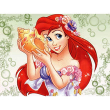 Lade das Bild in den Galerie-Viewer, Schönheit - voller runder Diamant - 40x30cm