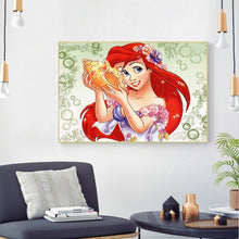 Lade das Bild in den Galerie-Viewer, Schönheit - voller runder Diamant - 40x30cm