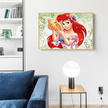 Lade das Bild in den Galerie-Viewer, Schönheit - voller runder Diamant - 40x30cm