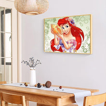 Lade das Bild in den Galerie-Viewer, Schönheit - voller runder Diamant - 40x30cm