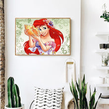 Lade das Bild in den Galerie-Viewer, Schönheit - voller runder Diamant - 40x30cm