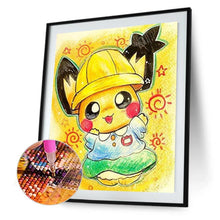 Lade das Bild in den Galerie-Viewer, Cartoon gelb - voller runder Diamant - 30x40cm