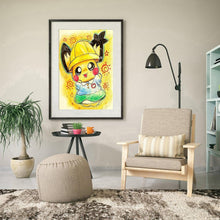 Lade das Bild in den Galerie-Viewer, Cartoon gelb - voller runder Diamant - 30x40cm