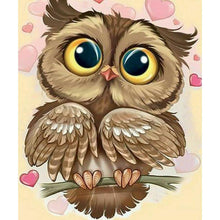 Lade das Bild in den Galerie-Viewer, Vogel - voller runder Diamant - 30x40cm