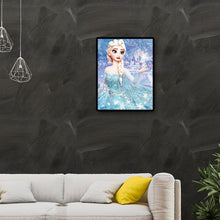 Lade das Bild in den Galerie-Viewer, Schneeprinzessin - voller quadratischer Diamant - 40x50cm
