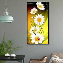 Lade das Bild in den Galerie-Viewer, Blume für Weihnachten - voller runder Diamant - 45x85cm