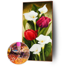 Lade das Bild in den Galerie-Viewer, Blume - voller runder Diamant - 45x85cm
