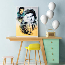Lade das Bild in den Galerie-Viewer, voller runder Diamant - 40x50cm