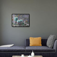 Lade das Bild in den Galerie-Viewer, Kerze - voller runder Diamant - 40x30cm