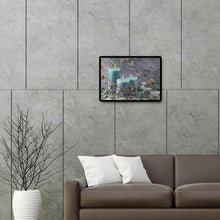 Lade das Bild in den Galerie-Viewer, Kerze - voller runder Diamant - 40x30cm