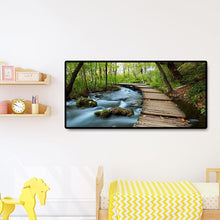 Lade das Bild in den Galerie-Viewer, Berglandschaft - voller runder Diamant - 80x40cm