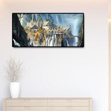 Lade das Bild in den Galerie-Viewer, Berglandschaft - voller runder Diamant - 80x40cm