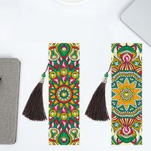 Lade das Bild in den Galerie-Viewer, 2pcs Mandala-DIY Diamond Painting Lesezeichen