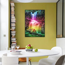 Lade das Bild in den Galerie-Viewer, Kreuz-Ctitch Wasserfall - voller quadratischer Diamant - 40x50cm