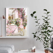 Lade das Bild in den Galerie-Viewer, Kreuz-Ctitch-Fahrrad - voller quadratischer Diamant - 40x50cm