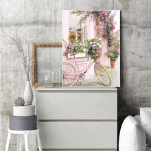 Lade das Bild in den Galerie-Viewer, Kreuz-Ctitch-Fahrrad - voller quadratischer Diamant - 40x50cm