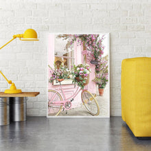 Lade das Bild in den Galerie-Viewer, Kreuz-Ctitch-Fahrrad - voller quadratischer Diamant - 40x50cm