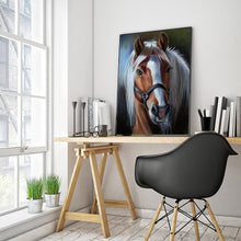 Lade das Bild in den Galerie-Viewer, Kreuz-Ctitch Pferd - voller quadratischer Diamant - 40x50cm